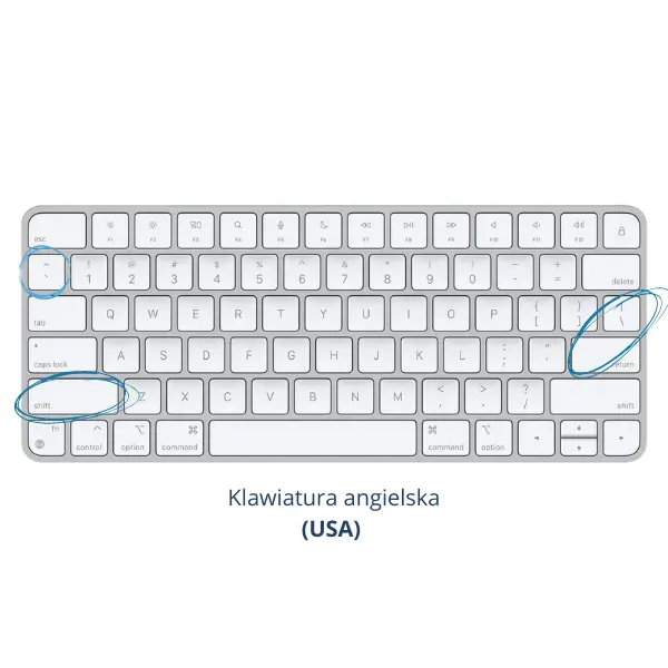 Klawiatura angielska (USA)