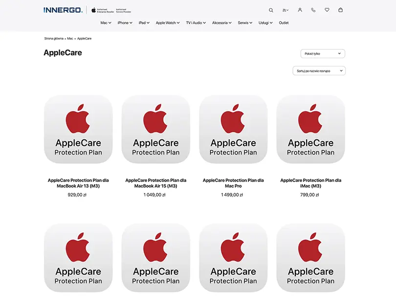 INNERGO.store - AppleCare