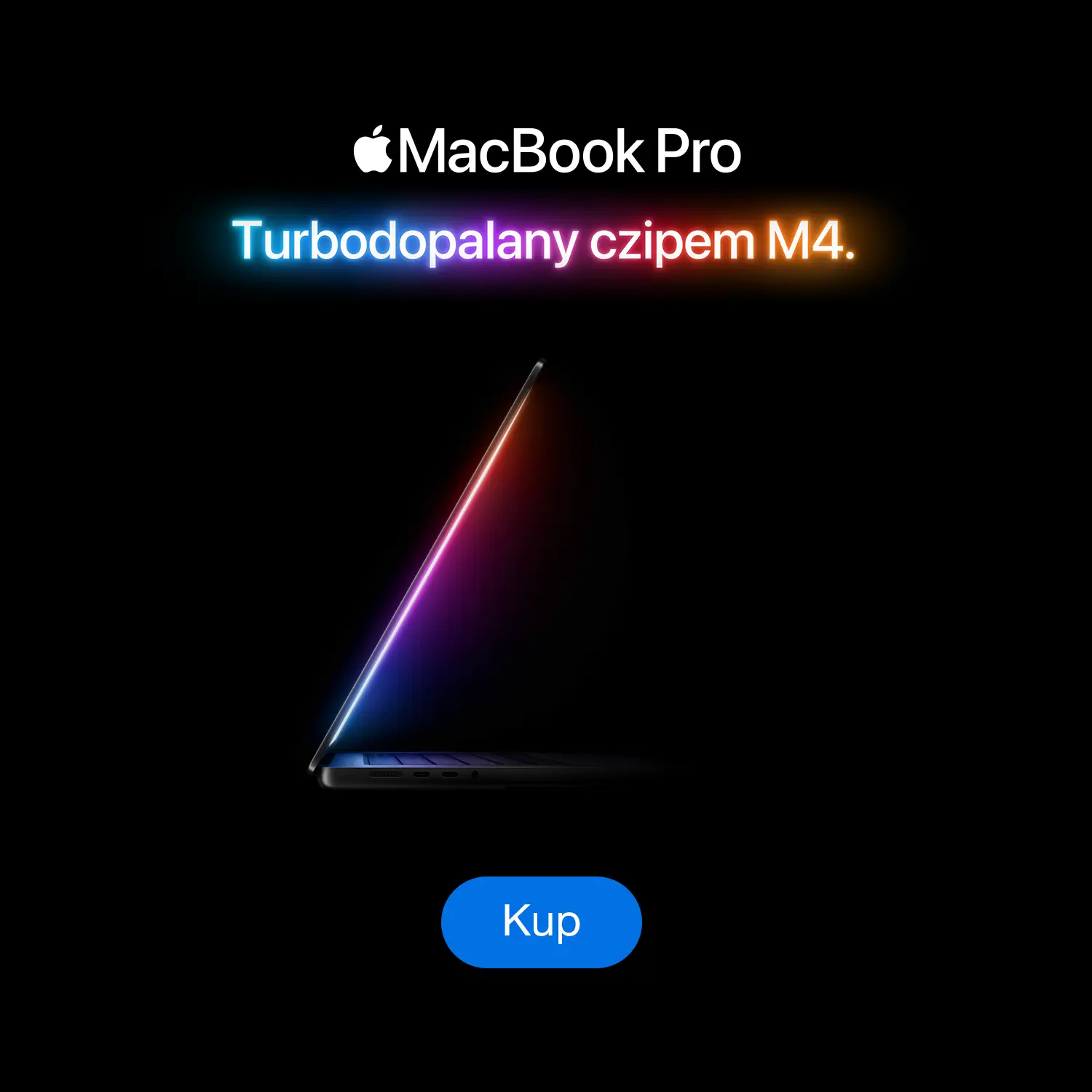 MacBook Pro. Turbodopalany czipem M4.