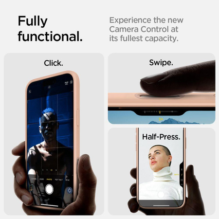 SPIGEN ULTRA HYBRID ”T” MAG MAGSAFE IPHONE 16 PRO FROST ROSE TITANIUM