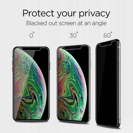 IPHONE 11 SZKŁO HARTOWANE SPIGEN ALM GLASS.TR PRIVACY