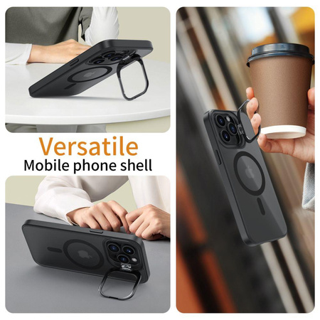 TECH-PROTECT MAGSTAND MAGSAFE IPHONE 15 PRO MATTE BLACK