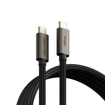 RINGKE USB 3.2 GEN 2X2 TYPE-C CABLE PD 240W 200CM BLACK
