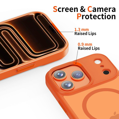TECH-PROTECT MAGMAT MAGSAFE IPHONE 17 PRO MAX MATTE COSMIC ORANGE