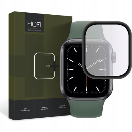 SZKŁO HYBRYDOWE HOFI HYBRID GLASS APPLE WATCH 4 / 5 / 6 / SE 1 / 2 / 3 (40MM) BLACK