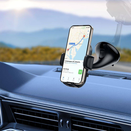 TECH-PROTECT V8 UNIVERSAL DASHBOARD UNRG & VENT CAR MOUNT BLACK