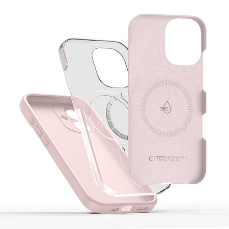 TECH-PROTECT SILICONE MAGSAFE IPHONE 17 PINK PEARL