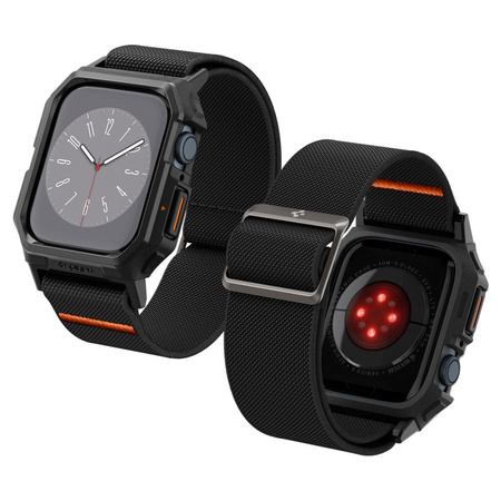 SPIGEN LITE FIT ”PRO” APPLE WATCH 4 / 5 / 6 / 7 / 8 / 9 / SE 1 / 2 / 3 (44 / 45 MM) MATTE BLACK