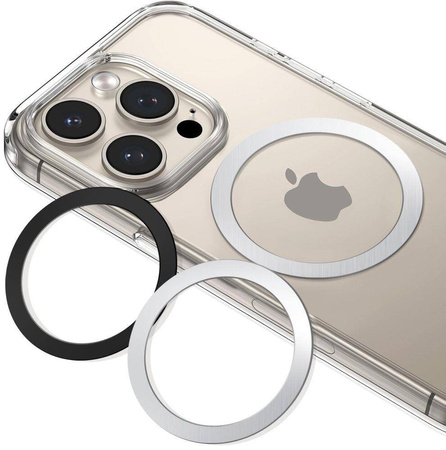 TECH-PROTECT MMP-110 2IN1 MAGNETIC MAGSAFE RING SILVER & BLACK