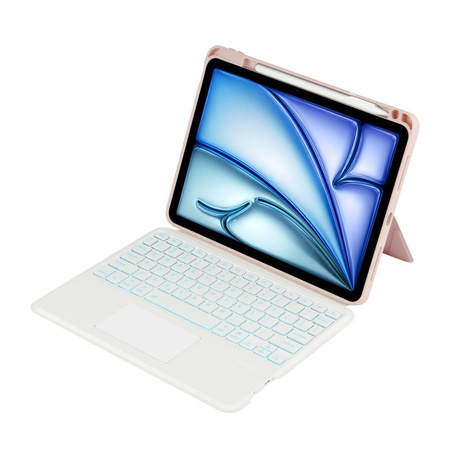 TECH-PROTECT SCMAG PEN + KEYBOARD IPAD AIR 10.9” 4 / 5 / 2020-2022 / 11” 6 / 7 / 2024-2025 PINK