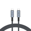 TECH-PROTECT ULTRABOOST MAX USB 4.0 8K 40GBPS TYPE-C CABLE PD240W 200CM GREY