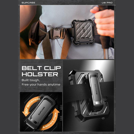 SUPCASE UNICORN BEETLE PRO GALAXY Z FLIP 7 BLACK