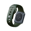 42/44/45/49 mm Dark Green - 3mk Silicone Watch Strap for Apple