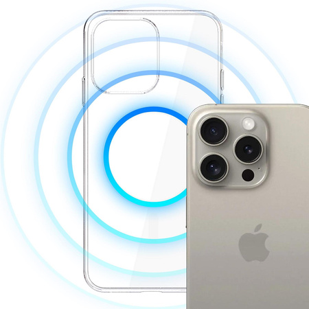 Apple iPhone 15 Pro - 3mk Clear MagCase