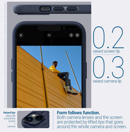 CASEOLOGY PARALLAX MAG MAGSAFE IPHONE 14 PLUS / 15 PLUS MIDNIGHT BLUE