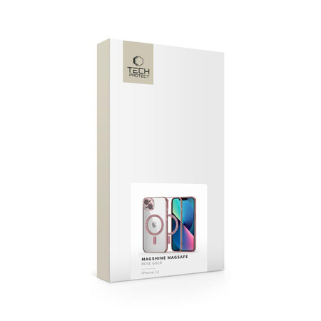 TECH-PROTECT MAGSHINE MAGSAFE IPHONE 13 ROSE GOLD