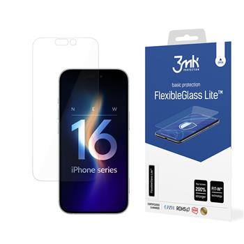 Apple iPhone 16 - 3mk FlexibleGlass Lite