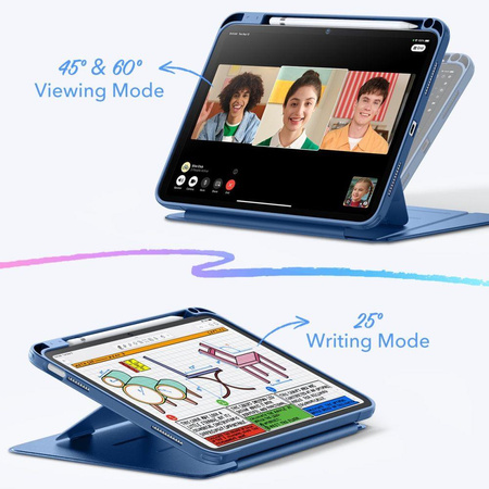 ESR FLIP HYBRID IPAD 10.9” 10 / 2022 / 11” 11 / 2025 NAVY BLUE
