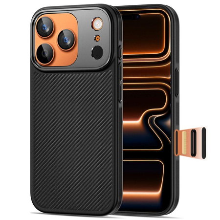 TECH-PROTECT KEVLAR ARAMID CC MAGSAFE IPHONE 17 PRO BLACK