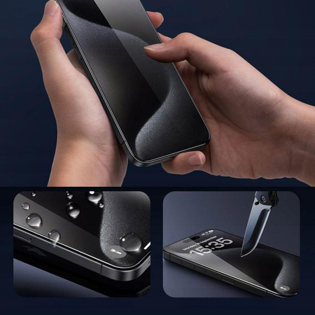 SZKŁO HARTOWANE TECH-PROTECT GLASS FIT+ 2-PACK IPHONE AIR CLEAR