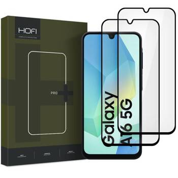 SZKŁO HARTOWANE HOFI GLASS PRO+ 2-PACK GALAXY A16 4G / 5G / A26 5G / A17 4G / 5G BLACK