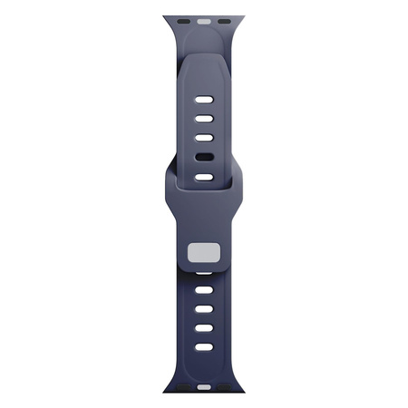 42/44/45/49 mm Gray - 3mk Silicone Watch Strap for Apple