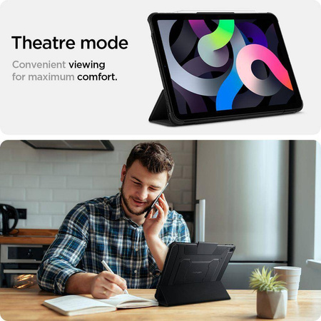 SPIGEN RUGGED ARMOR ”PRO” IPAD AIR 10.9” 4 / 5 / 2020-2022 / 11” 6 / 7 / 2024-2025 BLACK