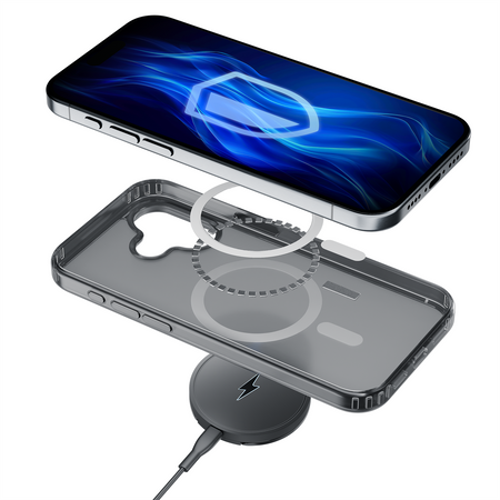 Apple iPhone 16 Plus - 3mk Frosty MagCase Black