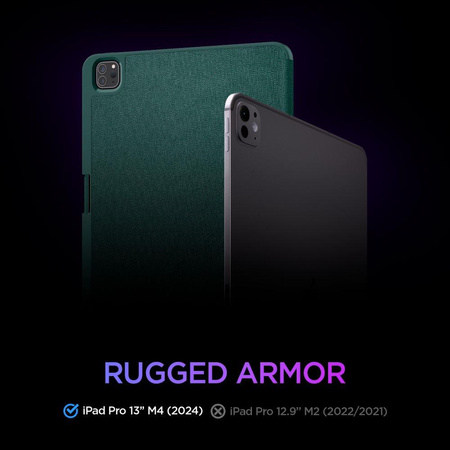 SPIGEN URBAN FIT IPAD PRO 13” 7 / 2024 MIDNIGHT GREEN
