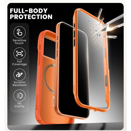 SUPCASE IBLSN ARES FLIP MAG MAGSAFE IPHONE 17 PRO CORAL