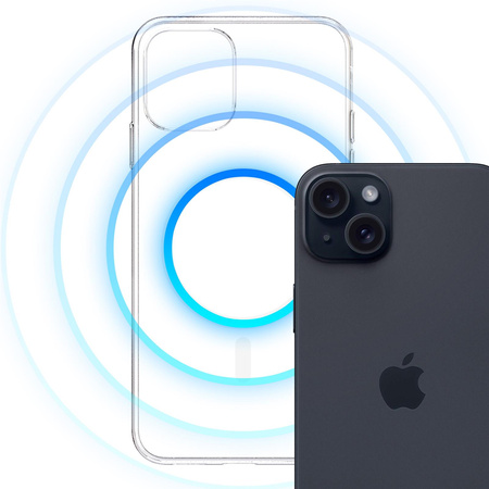 Apple iPhone 15 Plus - 3mk Clear MagCase