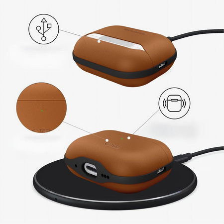 TECH-PROTECT NATURALFIT APPLE AIRPODS PRO 3 BROWN