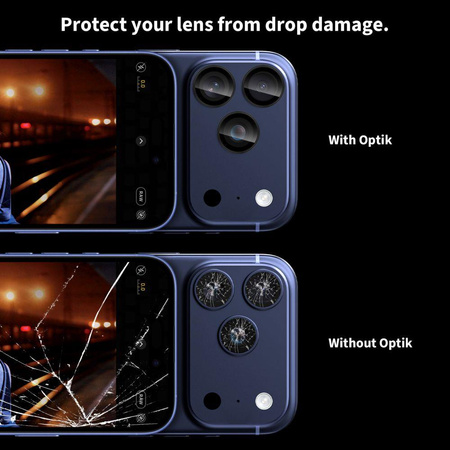 OSŁONA APARATU TECH-PROTECT CAMRING FIT+ IPHONE 14 PRO / MAX / 15 PRO / MAX / 16 PRO / MAX / 17 PRO / MAX COSMIC ORANGE