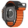 SPIGEN WBF1 BAND APPLE WATCH 8 / 9 / 10 / 11 / SE / ULTRA (44 / 45 / 46 / 49 MM) BLACK/ORANGE