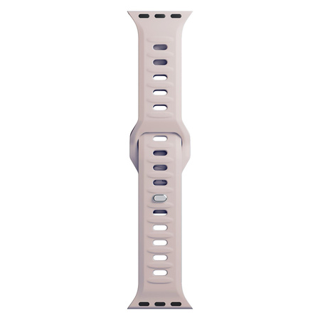 38/40/41 mm Latte - 3mk Silicone Watch Strap for Apple