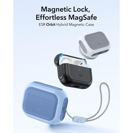 ESR ORBIT HALOLOCK MAGSAFE APPLE AIRPODS PRO 3 POWDER BLUE