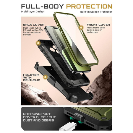 SUPCASE UNICORN BEETLE PRO IPHONE 17 PRO MAX GULDAN