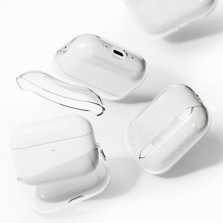 RINGKE AIR APPLE AIRPODS PRO 3 GLITTER CLEAR