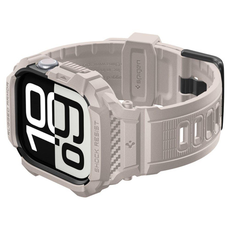 SPIGEN RUGGED ARMOR ”PRO” V2 APPLE WATCH 10 / 11 (42 MM) DUNE BEIGE