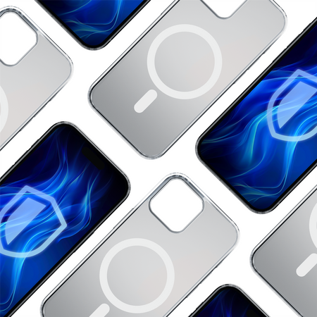 Apple iPhone 12 Pro Max - 3mk Frosty MagCase White