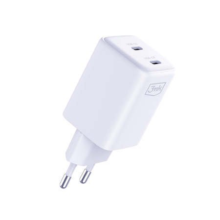 Accessories - 3mk Hyper Charger PD 45W+USB Cable C to C White