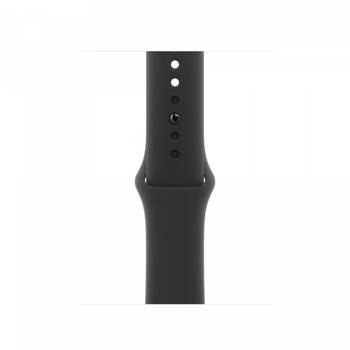 Pasek sportowy w kolorze czarnym do koperty 40 mm - rozmiar M/L