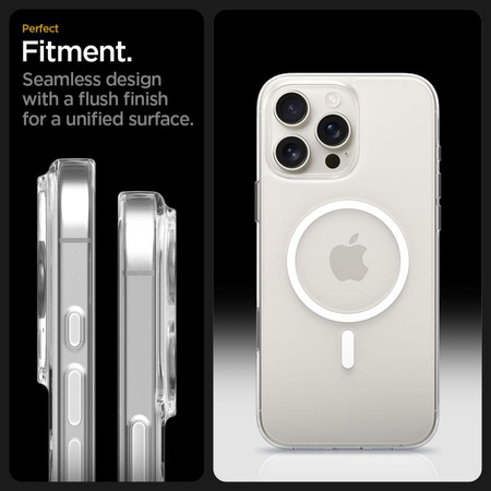 SPIGEN THIN FIT "T" MAG MAGSAFE IPHONE 16 PRO MAX CLEAR/WHITE