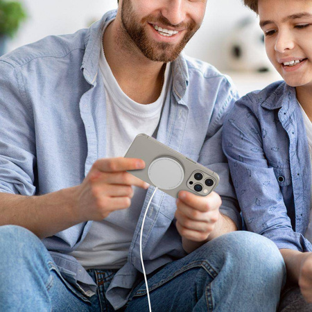 TECH-PROTECT QI15W-A34 MAGNETIC MAGSAFE WIRELESS CHARGER WHITE