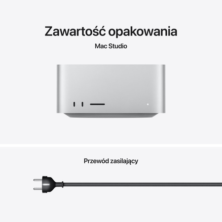 Mac Studio M4 Max 14 rdzeni CPU 32 rdzeni GPU, 36GB RAM 512GB SSD