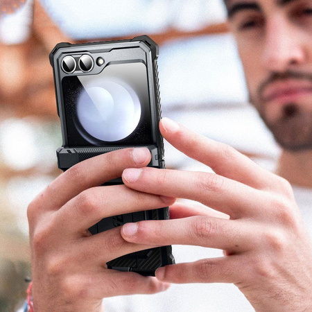 SUPCASE IBLSN ARMORBOX GALAXY Z FLIP 6 / 7 FE BLACK