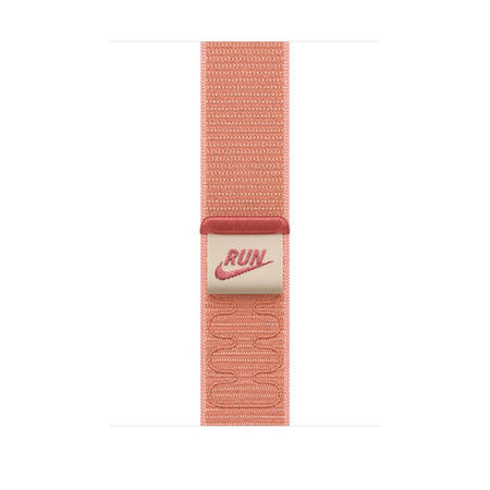 Opaska sportowa Nike w kolorze alpejskiego różu do koperty 46 mm
