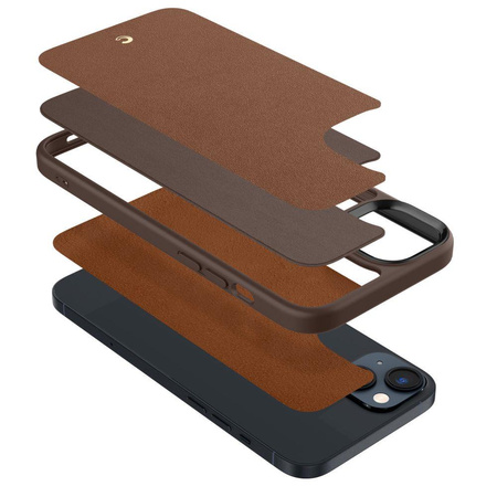 SPIGEN CYRILL KAJUK MAG MAGSAFE IPHONE 14 PLUS / 15 PLUS SADDLE BROWN