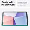 SZKŁO HARTOWANE SPIGEN GLAS.TR ”EZ FIT” IPAD AIR 13” 1 / 2 / 2024-2025 CLEAR