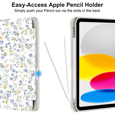 TECH-PROTECT SC PEN IPAD 10.9” 10 / 2022 / 11” 11 / 2025 SPRING FLOWERS